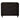 Celia 38" Solid Wood Dresser (3-Drawer) in Black, front view