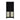 Crosby 31" Bookcase Cabinet (7-Shelf) in Black, front view