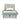 Daphne Upholstered Velvet Twin Bed in Cream and Gold, front view