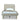 Daphne Upholstered Velvet Twin Bed in Cream and Gold, front view