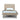 Daphne Upholstered Velvet Twin Bed in Gold and Tan, front view