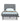 Daphne Upholstered Velvet Twin Bed in Gray and Black, front view