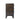 Burl Oak Nightstand - Dark, angle view 2