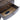 Burl Oak Nightstand - Dark, detail 3