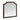 Burl Framed Wall Mirror - Dark, angle view