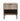 Dumbo 20" Fluted Nightstand (1-Drawer) in Rustic Gray, front view