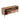 Dumbo 63" Fluted TV Stand in Golden Brown, angle view