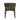 Emory Wood Faux Mohair Armchair in Green, angle view