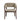 Emory Wood Faux Mohair Armchair in Linen, front view