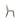 Estelle Wood Vegan Leather Accent Chair in Cream, angle view