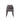Estelle Wood Vegan Leather Accent Chair in Graphite, front view
