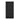 Everett Tall Glass Door Display Cabinet in Black, front view