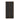 Everett Tall Glass Door Display Cabinet in Walnut, front view