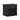 Everly Nightstand (1-Drawer) in Black, angle view