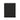 Everly Nightstand (3-Drawer) in Black, angle view