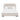 Florence Rounded-Edge Upholstered Queen Bed in Oatmeal, front view