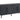 Francesca 65" Fluted Sideboard in Charcoal Gray, angle view