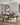 Grand Wood Vegan Leather Armchair, in a room
