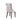Grand Wood Vegan Leather Dining Chair - Set of 2 in Light Gray, angle view