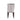 Grand Wood Vegan Leather Dining Chair - Set of 2 in Light Gray, angle view