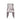 Grand Wood Vegan Leather Dining Chair - Set of 2 in Light Gray, front view