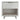 Granville 18" Nightstand (1-Drawer) in White, front view