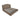 Hannah Queen Storage Bed in Brown, top view