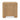 Hawthorne Nightstand in Natural, back view