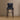 Hazel Wood Upholstered Barstool, in a room