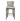 Hazel Wood Upholstered Barstool in Stone, front view
