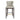 Hazel Wood Upholstered Barstool in Stone, front view
