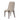 Heather Wood Upholstered Side Chair in Taupe - Set of 2 in Taupe, angle view