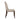 Heather Wood Upholstered Side Chair in Taupe - Set of 2 in Taupe, angle view