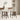 Ivy Chenille Wood Upholstered Barstool, in a room