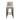 Ivy Chenille Wood Upholstered Barstool in Taupe, front view
