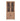Jodie 31" Bookcase Cabinet (6-Shelf) in Maple, front view