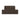 Kay King Storage Bed in Brown, angle view