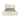 Kay King Storage Bed in Cream, angle view