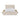 Kay King Storage Bed in Cream Chenille, angle view