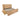 Kay King Storage Bed in Golden Wheat, angle view