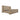 Kay King Storage Bed in Speckled Light Brown, angle view