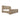 Kay King Storage Bed in Speckled Light Brown, angle view