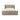 Kay King Storage Bed in Speckled Light Brown, front view