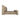 Kay King Storage Bed in Speckled Light Brown, side view