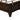 Burl King Bed - Dark (Upholstered), detail