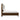 Burl King Bed - Light (Upholstered), angle view 2