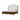 Burl King Bed - Light (Upholstered), dimensions