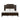 Burl King Bed - Dark, front view