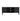 Landen 47" Metal Storage Cabinet in Black, front view