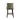 Laurel Chenille Wood Upholstered Barstool in Leaf Green, angle view